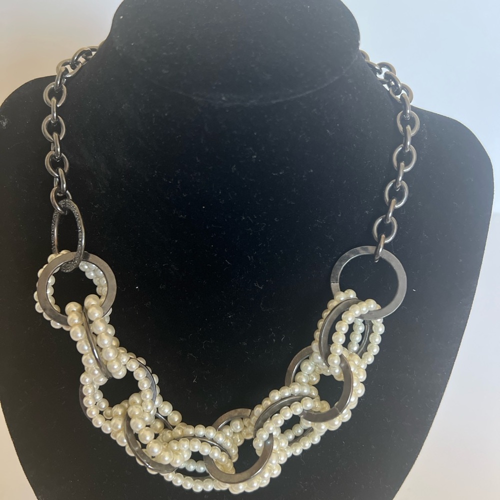 Faux Pearl Necklace